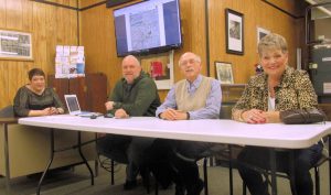 Town Council sitting at meeting table